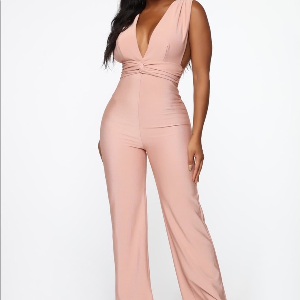 Sleeveless JumpSuit — Mauve
